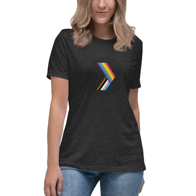 Women's Pride Chevron T-Shirt-- Anti-Pilling Machine Wash Handmade