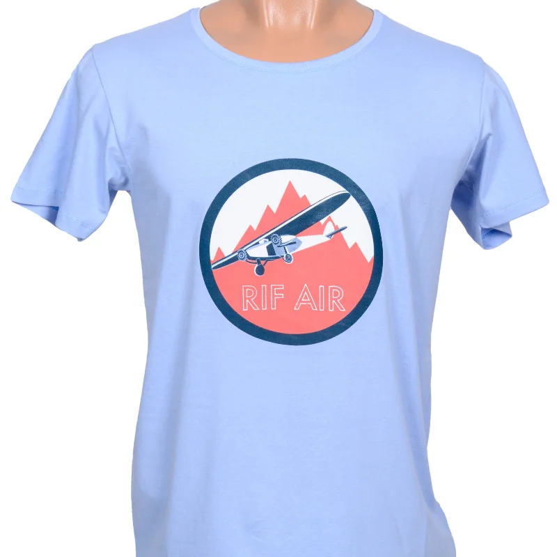 Rif Air Shirt (M)-- Zippered Front Buttoned Front Snap Front