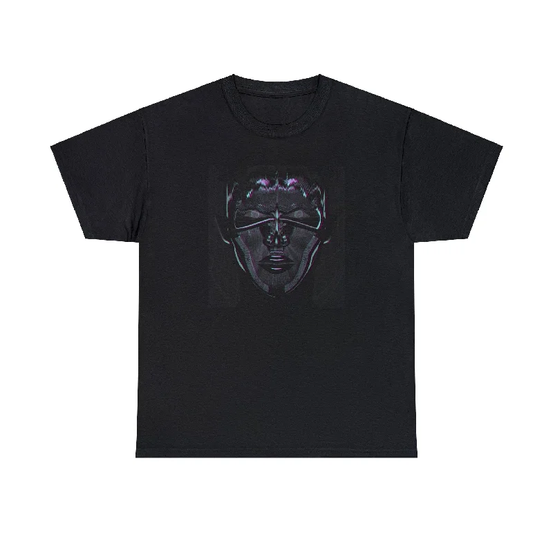 Abstract Consciousness Psychedelic T-Shirt-- Mesh Canvas Denim