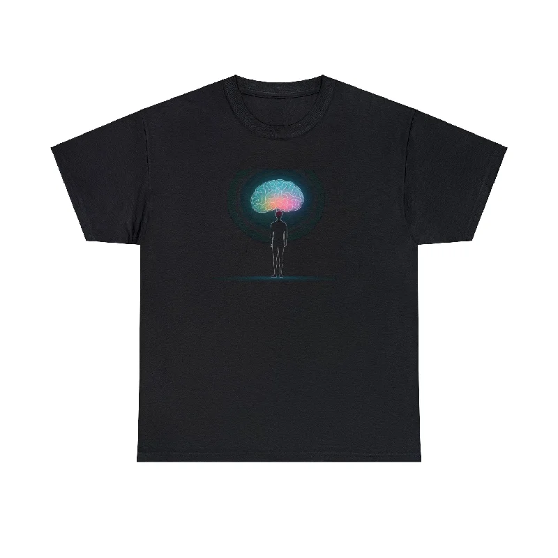 Connected Consciousness Psychedelic T-Shirt-- Anti-Pilling Machine Wash Handmade