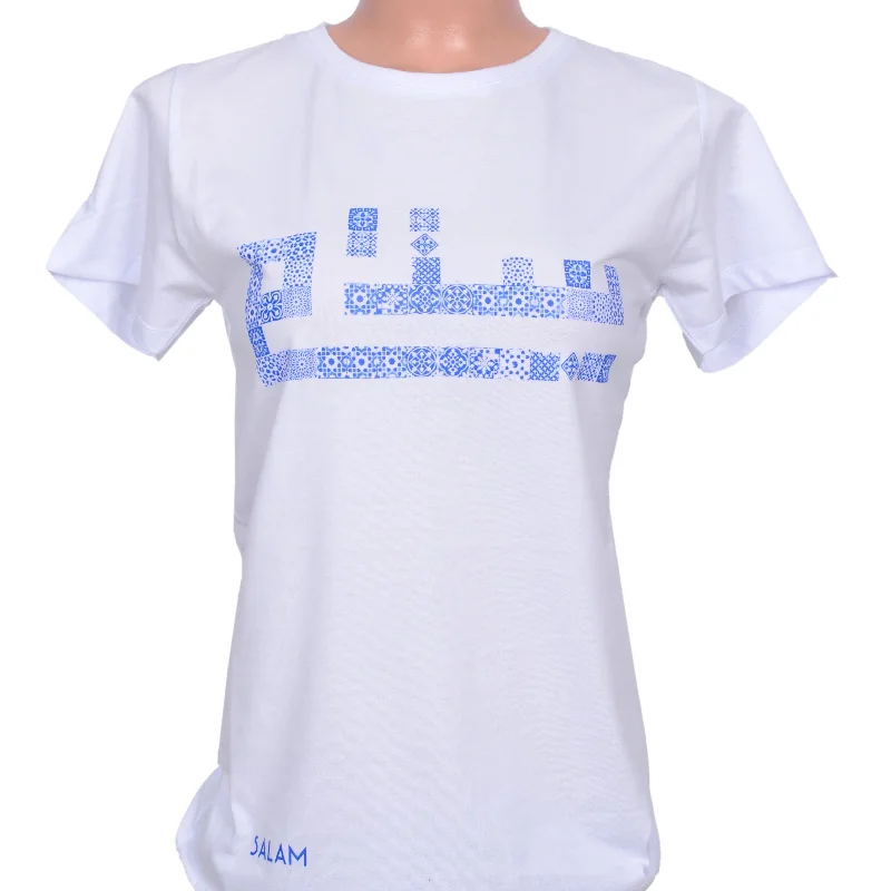 Salam Shirt (F)-- Mesh Fabric Canvas Fabric Denim Fabric