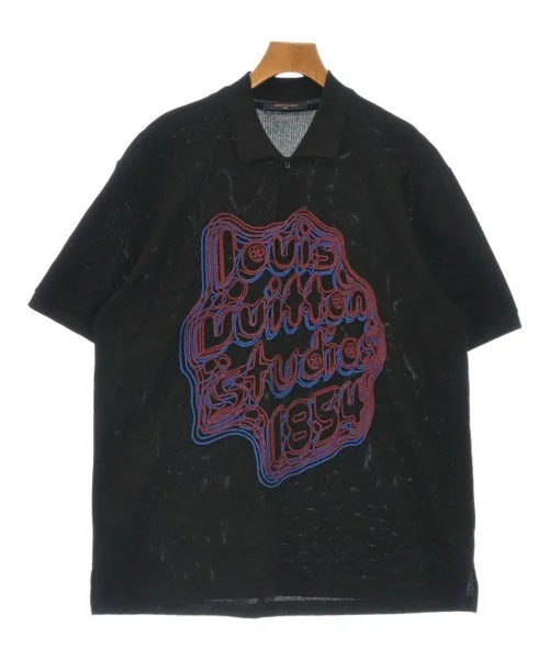 LOUIS VUITTON Polo Shirts-- Lace Blend Ribbed Blend Corduroy Blend
