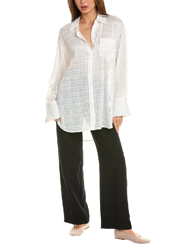 Alice + Olivia Finley Shirt-- Anti-Shrink Durable Soft