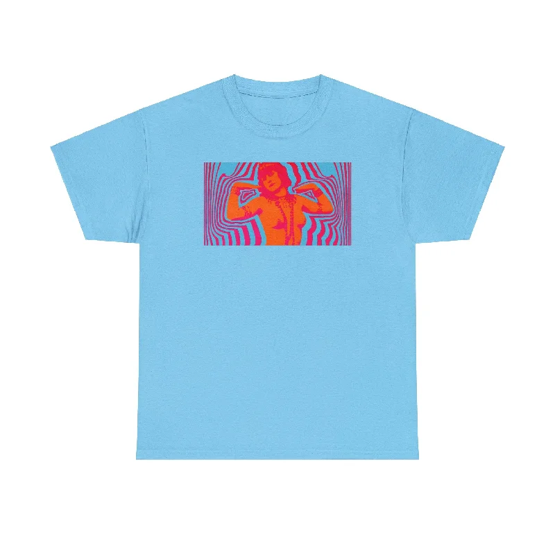 Seeing Sounds and Listening Colours, Psychedelic T-Shirt-- Asymmetrical Pockets Print