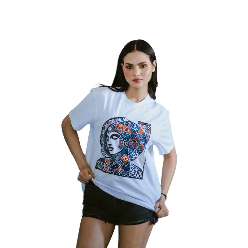 T-shirt Arabia-- Chenille Fabric Brocade Fabric Lace Fabric