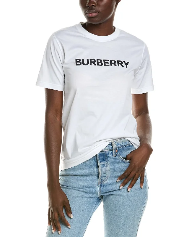 Burberry Logo T-Shirt-- Graphic T-Shirt Round Neck Polyester