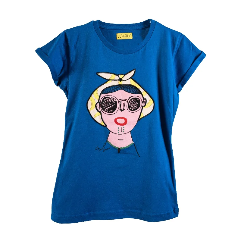 Dada Hania T shirt Kid-- Satin Blend Silk Blend Wool Blend