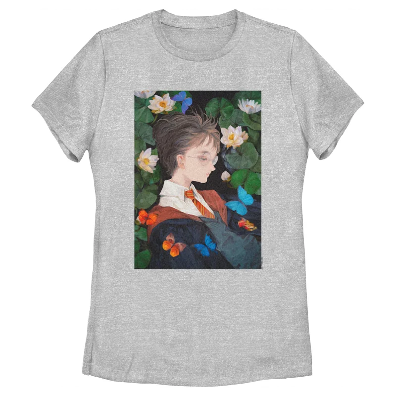 Women's Harry Potter Artistic Harry in Lily Pads T-Shirt-- Layered Multi-layer Single Layer Women's Harry Potter Artistic Harry in Lily Pads T-Shirt-- Layered Multi-layer Single Layer