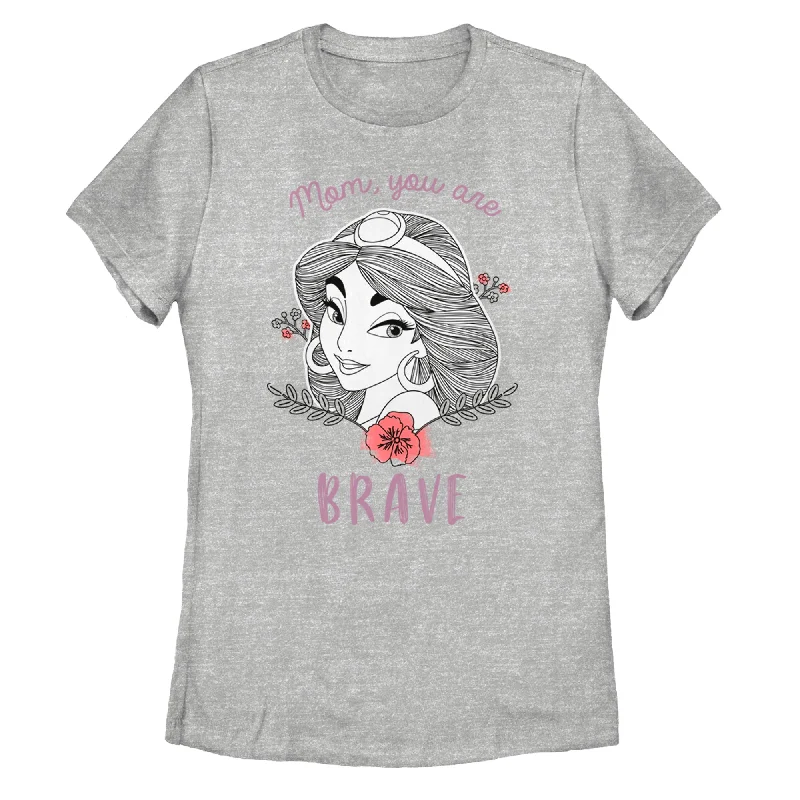 Women's Aladdin Mom T-Shirt-- Terry Blend Velvet Blend Canvas Blend
