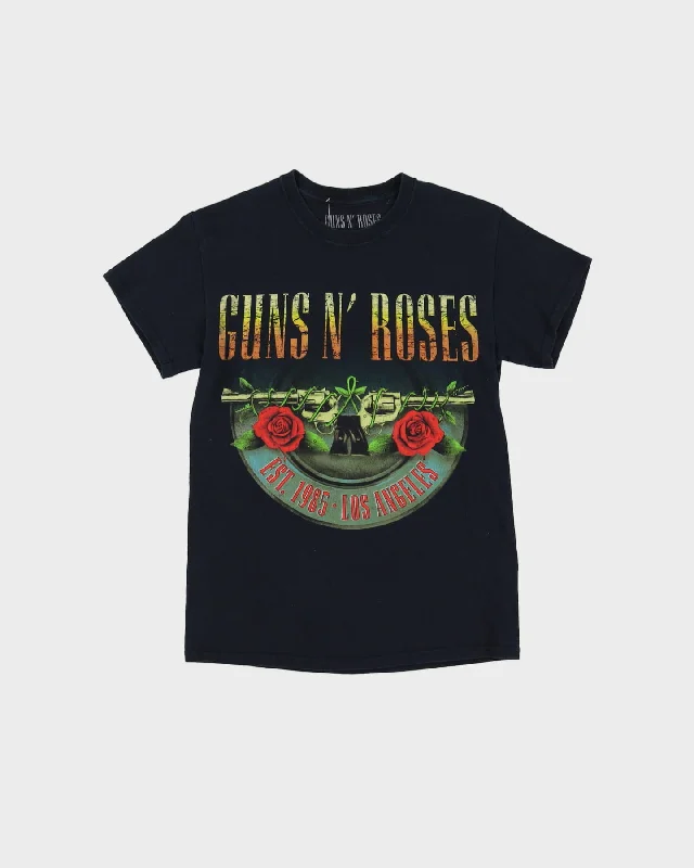 Vintage Guns N' Roses Black Band T-Shirt - S / M-- Anti-Shrink Durable Soft