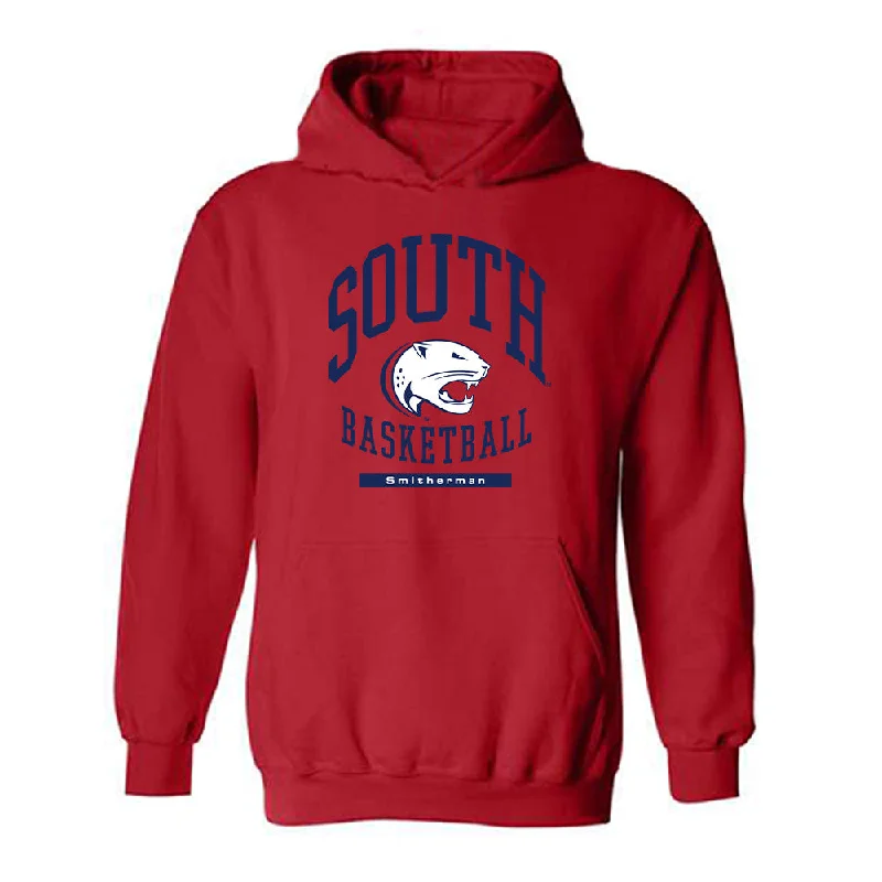 South Alabama - NCAA Women's Basketball : Naomi Smitherman - Classic Fashion Shersey Hooded Sweatshirt Hoodie with Stripes Bold Sporty South Alabama - NCAA Women's Basketball : Naomi Smitherman - Classic Fashion Shersey Hooded Sweatshirt Hoodie with Stripes Bold Sporty
