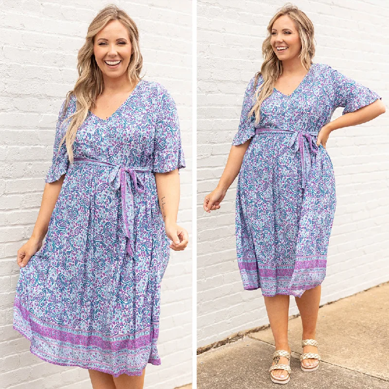Angel Energy Dress, Blue Tunics Essential wardrobe