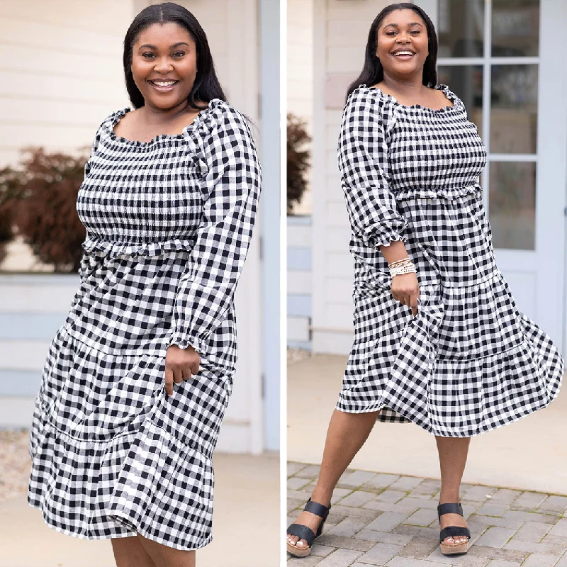 Just Stepping Away Dress, Black Tunic Top Casual