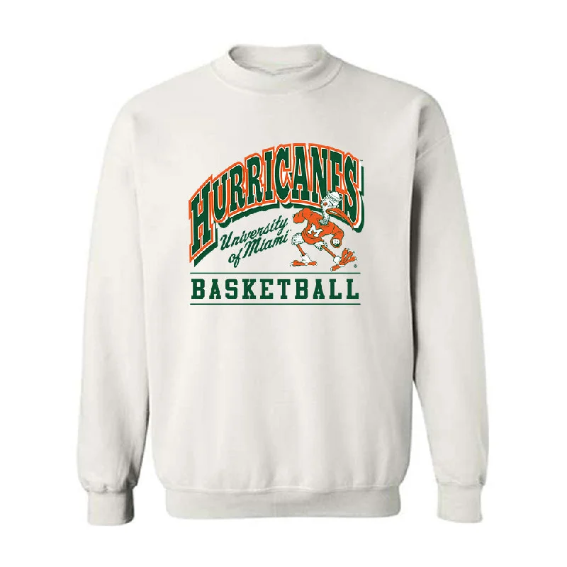 Miami - NCAA Women's Basketball : Sophia Zulich - Classic Shersey Crewneck Sweatshirt Hoodie with Camouflage Military Edgy