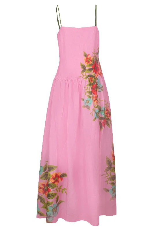 CORDELIA DRESS Tunics Satin smooth
