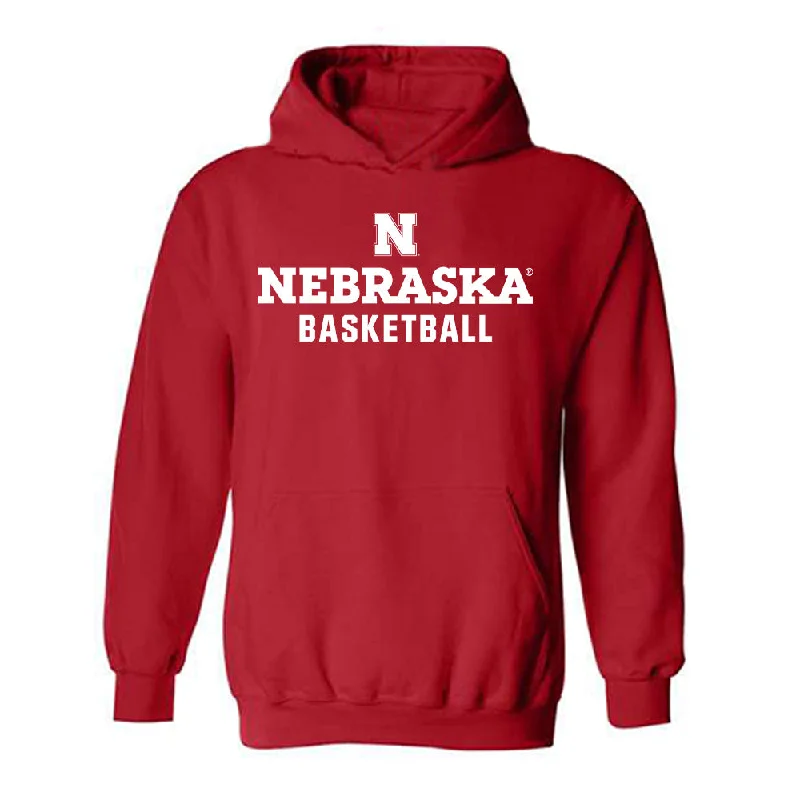 Nebraska - NCAA Women's Basketball : Amiah Hargrove - Classic Shersey Hooded Sweatshirt Hoodie with Turtle Neck Cozy Winter Nebraska - NCAA Women's Basketball : Amiah Hargrove - Classic Shersey Hooded Sweatshirt Hoodie with Turtle Neck Cozy Winter
