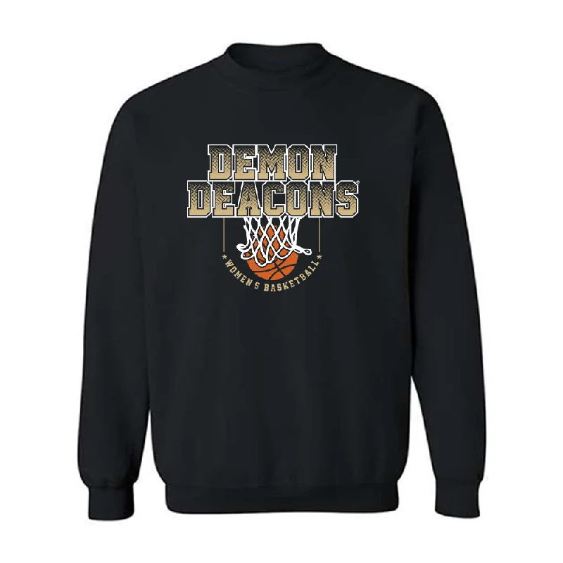 Wake Forest - NCAA Women's Basketball : Kennedy Moore - Generic Sports Shersey Crewneck Sweatshirt Hoodie with Ribbed Neckline Snug Warm