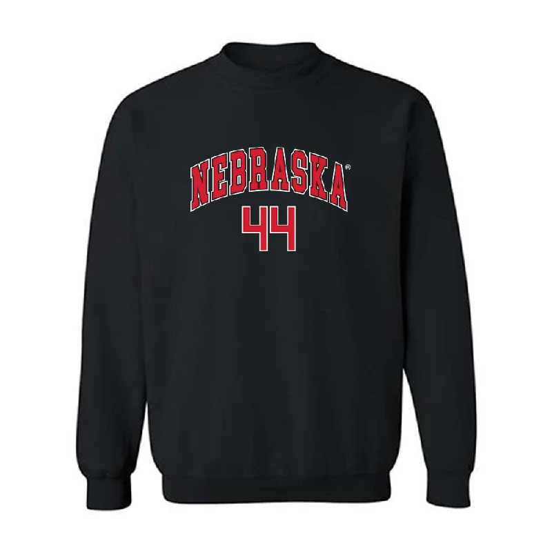 Nebraska - NCAA Women's Basketball : Petra Bozan - Generic Shersey Crewneck Sweatshirt Hoodie with Relaxed Fit Easy Casual Nebraska - NCAA Women's Basketball : Petra Bozan - Generic Shersey Crewneck Sweatshirt Hoodie with Relaxed Fit Easy Casual