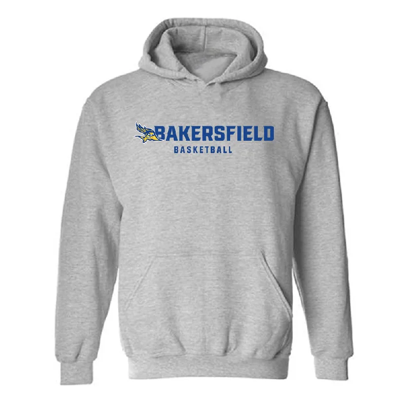 CSU Bakersfield - NCAA Women's Basketball : Cheyenne Forney - Classic Shersey Hooded Sweatshirt Hoodie with Hem Applique Textured Unique