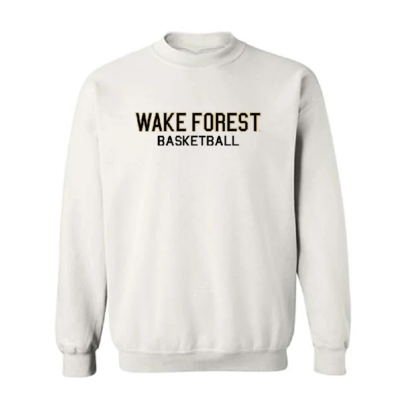 Wake Forest - NCAA Women's Basketball : Kennedy Moore - Classic Shersey Crewneck Sweatshirt Hoodie with V-Neck Classic Versatile