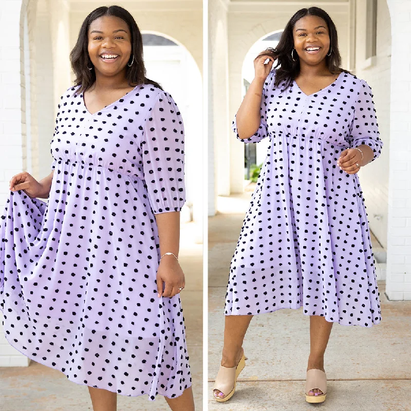 Sail On By Dress, Lavender Tunics Plaid country