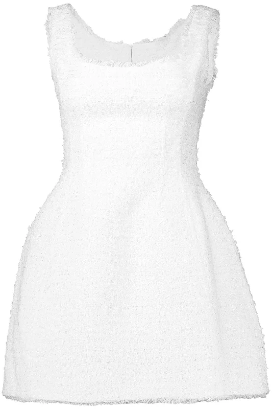 Scoop Neck Sculpt Dress Tunics Spring floral