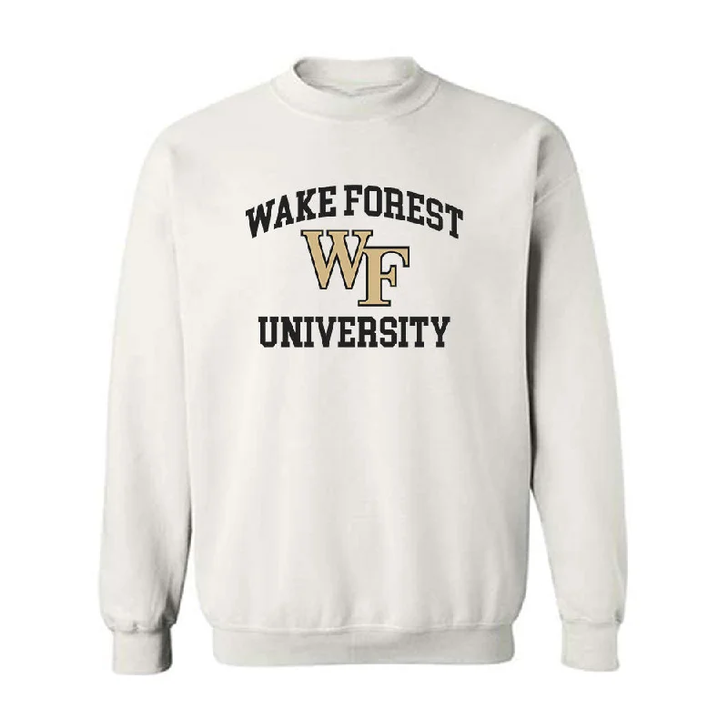 Wake Forest - NCAA Women's Basketball : Kennedy Moore - Classic Shersey Crewneck Sweatshirt Hoodie with Batwing Sleeves Loose Dramatic