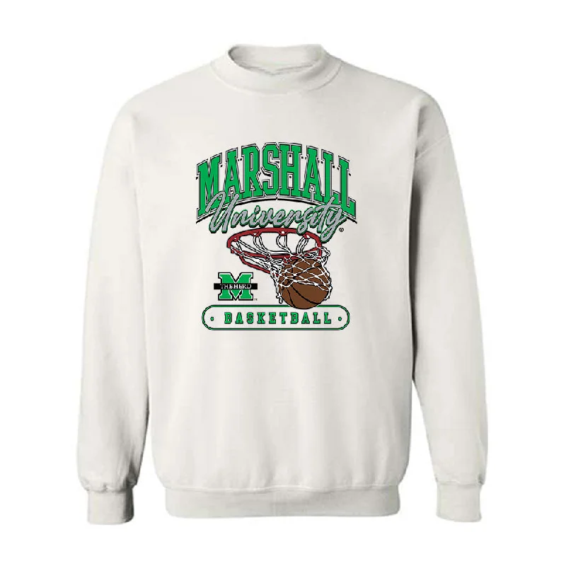 Marshall - NCAA Women's Basketball : Timberlynn Yeast - Sports Shersey Crewneck Sweatshirt Hoodie with Ribbed Neckline Snug Warm Marshall - NCAA Women's Basketball : Timberlynn Yeast - Sports Shersey Crewneck Sweatshirt Hoodie with Ribbed Neckline Snug Warm