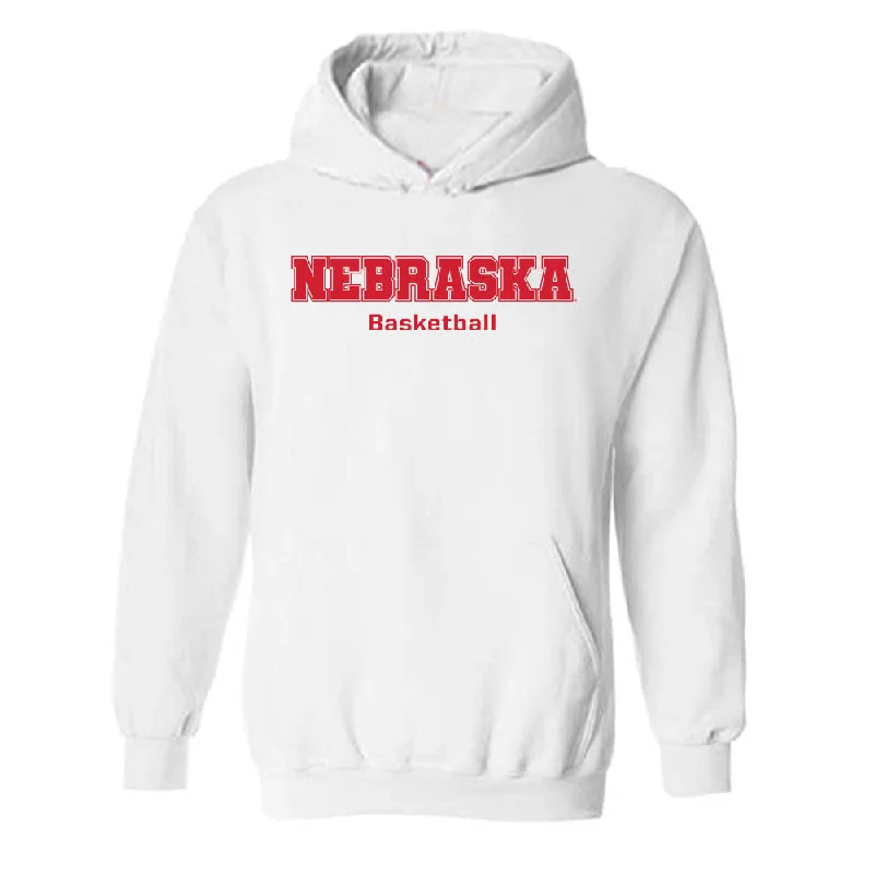 Nebraska - NCAA Women's Basketball : Petra Bozan - Generic Shersey Hooded Sweatshirt Hoodie with Elastic Cuffs Stretchable Comfortable Nebraska - NCAA Women's Basketball : Petra Bozan - Generic Shersey Hooded Sweatshirt Hoodie with Elastic Cuffs Stretchable Comfortable
