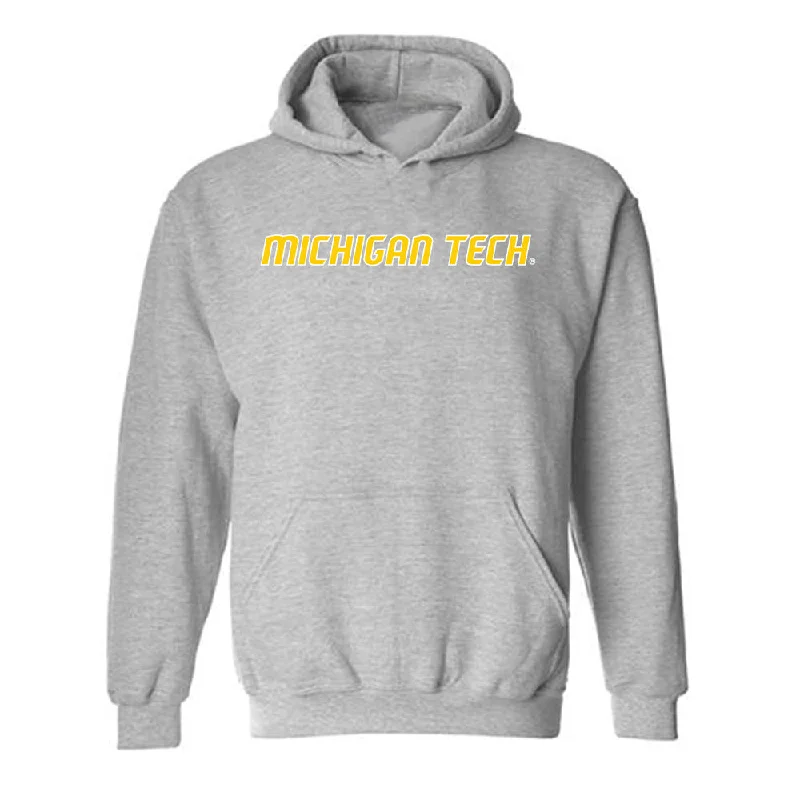 Michigan Tech - NCAA Women's Basketball : Kloe Zentkowski - Generic Shersey Hooded Sweatshirt Hooded Sweatshirt Casual Wear Street Style