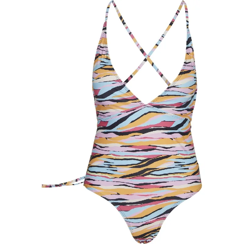 Vero Moda Womens Beachwear Tie Back One-Piece Swimsuit Chic Bikini Set