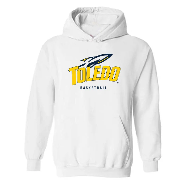Toledo - NCAA Women's Basketball : Ella Weaver - Classic Shersey Hooded Sweatshirt Hoodie with Button Placket Classic Preppy Toledo - NCAA Women's Basketball : Ella Weaver - Classic Shersey Hooded Sweatshirt Hoodie with Button Placket Classic Preppy