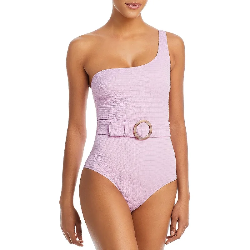 EVARAE Womens Ribbed Full Coverage One-Piece Swimsuit Comfortable Swim Dress