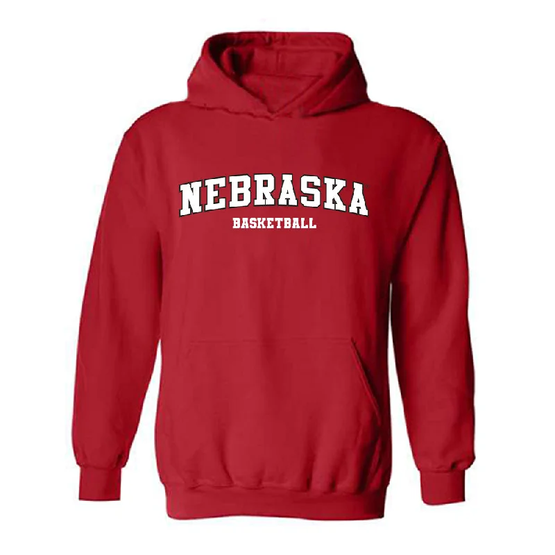 Nebraska - NCAA Women's Basketball : Petra Bozan - Replica Shersey Hooded Sweatshirt Hoodie with Illustration Artistic Creative