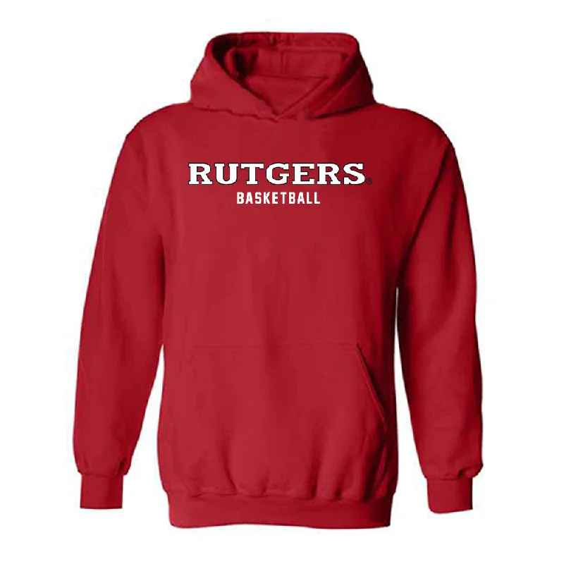 Rutgers - NCAA Women's Basketball : Zachara Perkins - Classic Shersey Hooded Sweatshirt Hoodie with Thumb Holes Functional Cozy