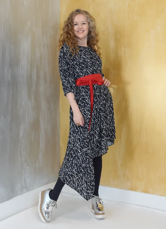 Wear 3 Ways Sleeve Dress Tunics Fleece cozy