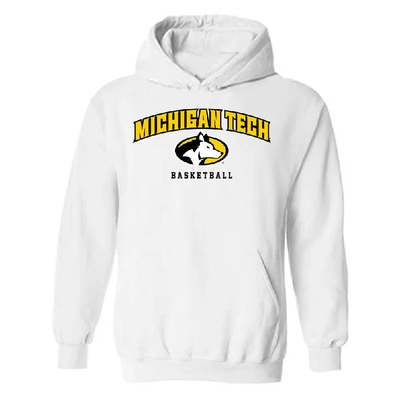 Michigan Tech - NCAA Women's Basketball : Kloe Zentkowski - Classic Shersey Hooded Sweatshirt Hoodie with Print Artistic Unique