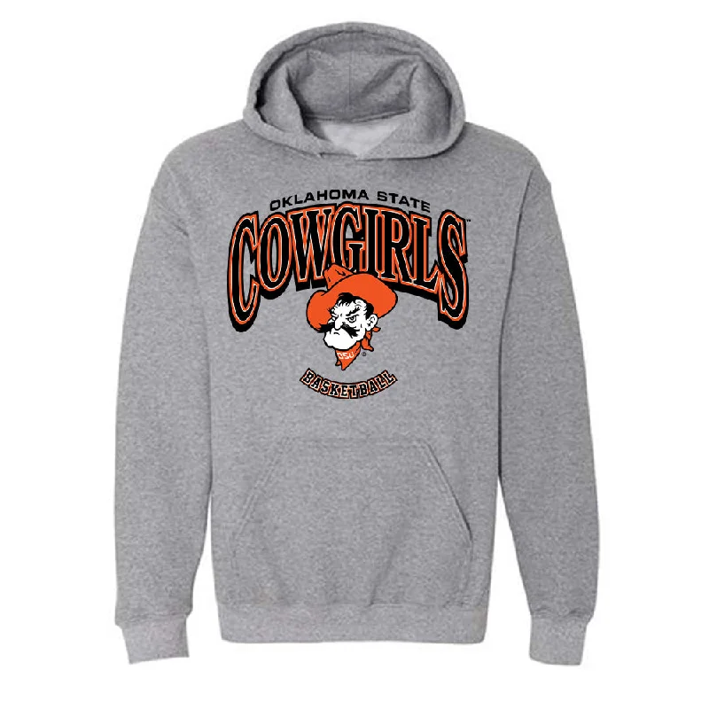 Oklahoma State - NCAA Women's Basketball : Emilee Ebert - Classic Shersey Hooded Sweatshirt Hoodie with Monochrome Minimalist Simple Oklahoma State - NCAA Women's Basketball : Emilee Ebert - Classic Shersey Hooded Sweatshirt Hoodie with Monochrome Minimalist Simple