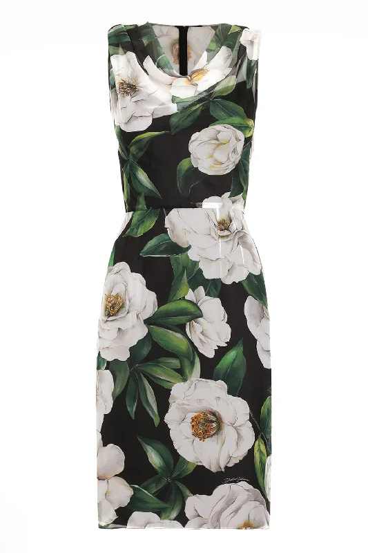 Gardenia Scoop Neck Dress Tunics Bestseller popular
