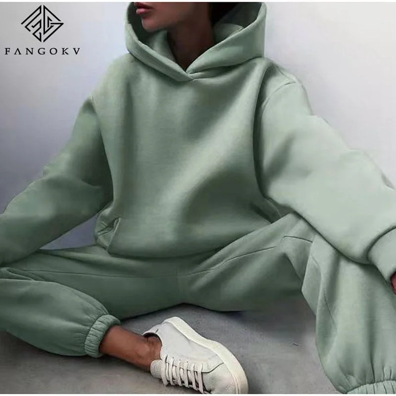 Essential Winter Hoodie Sweat Set Hoodie with Frayed Bohemian Relaxed