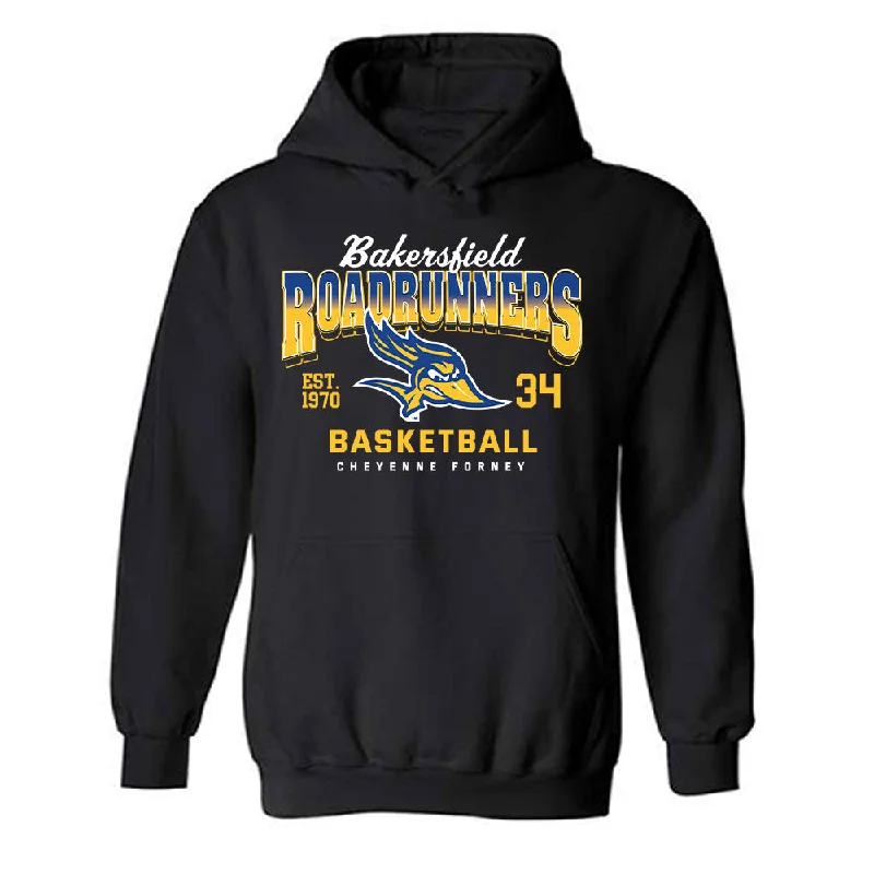 CSU Bakersfield - NCAA Women's Basketball : Cheyenne Forney - Classic Fashion Shersey Hooded Sweatshirt Hoodie Sweatshirt Pullover