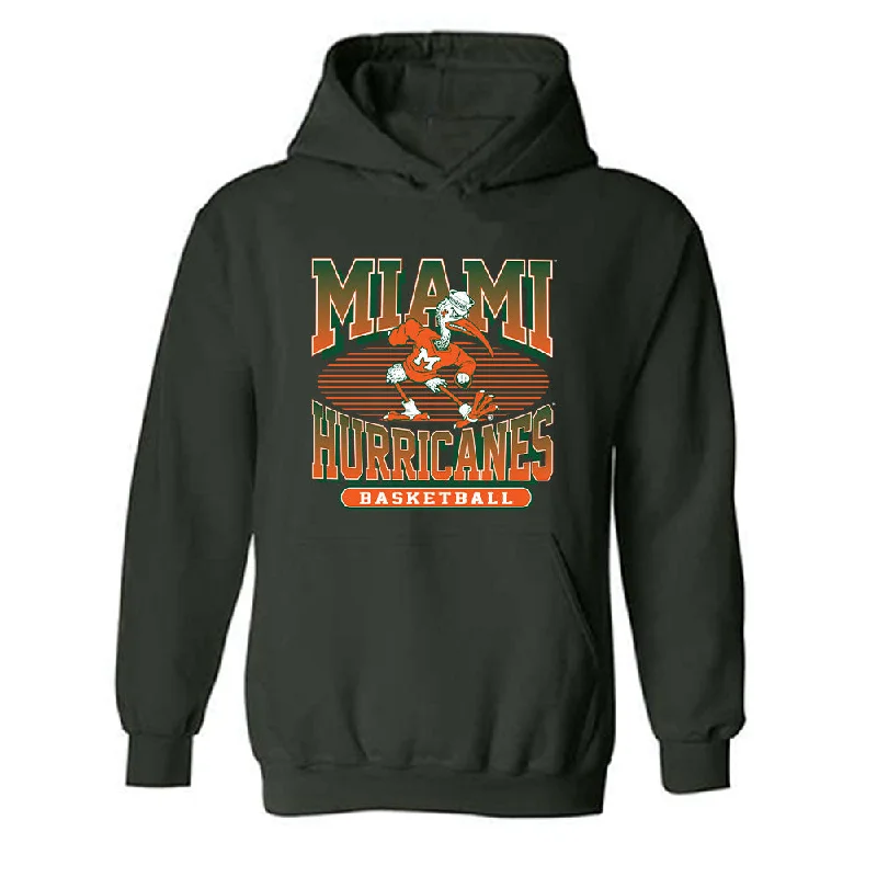Miami - NCAA Women's Basketball : Sophia Zulich - Classic Shersey Hooded Sweatshirt Hoodie with Oversized Fit Loose Comfortable