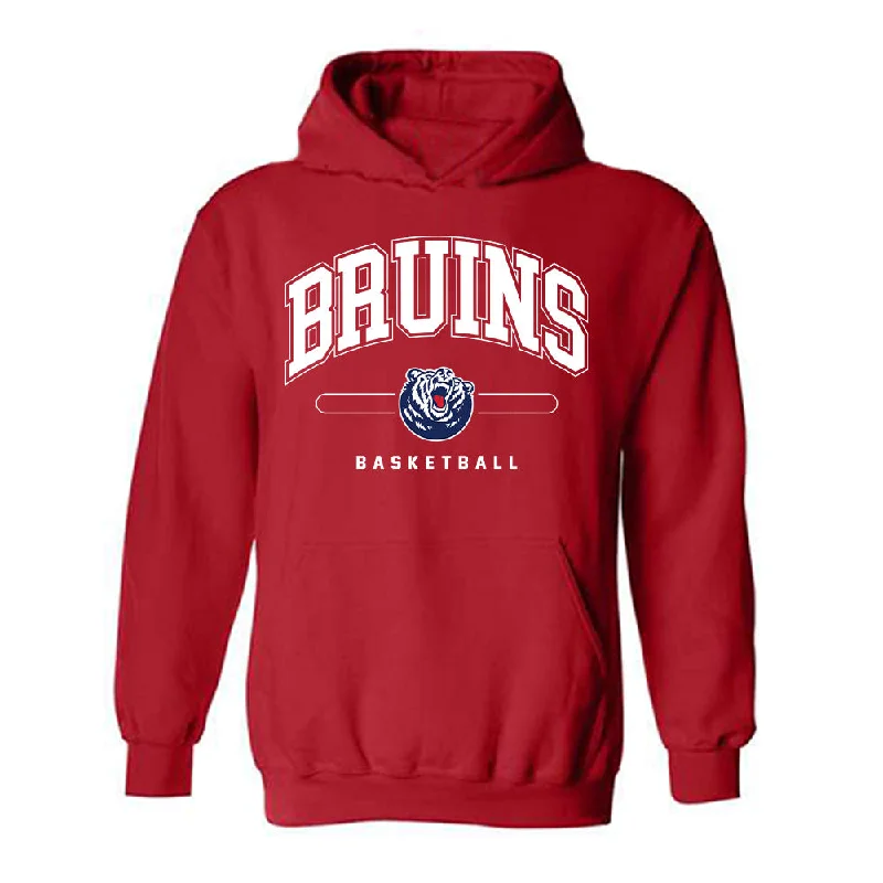 Belmont - NCAA Women's Basketball : Jacee Busick - Classic Shersey Hooded Sweatshirt Hoodie with Frayed Bohemian Relaxed Belmont - NCAA Women's Basketball : Jacee Busick - Classic Shersey Hooded Sweatshirt Hoodie with Frayed Bohemian Relaxed