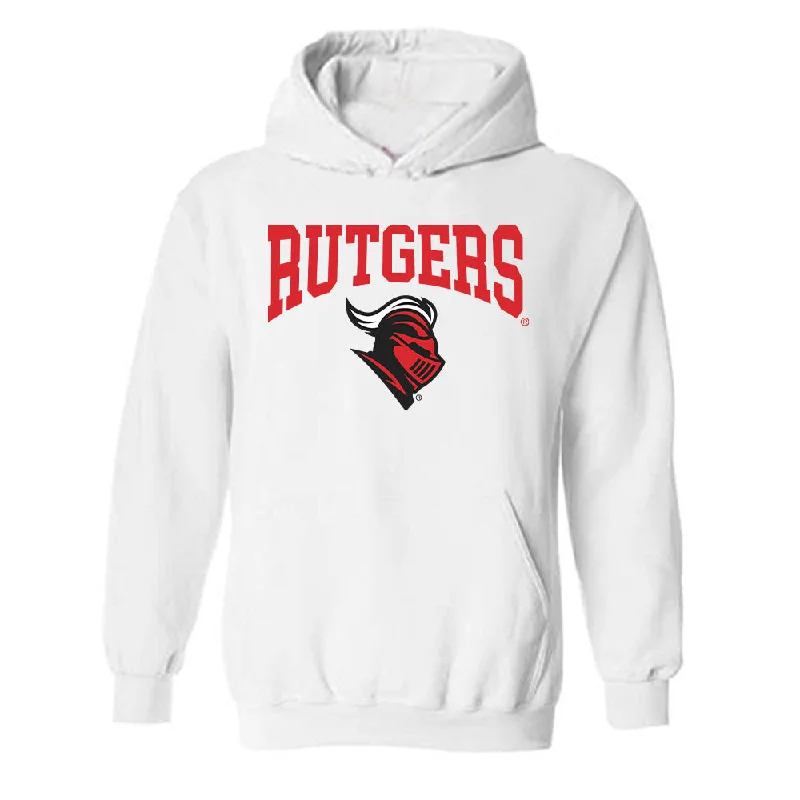 Rutgers - NCAA Women's Basketball : Zachara Perkins - Classic Shersey Hooded Sweatshirt Hoodie with Fur Luxurious Winter