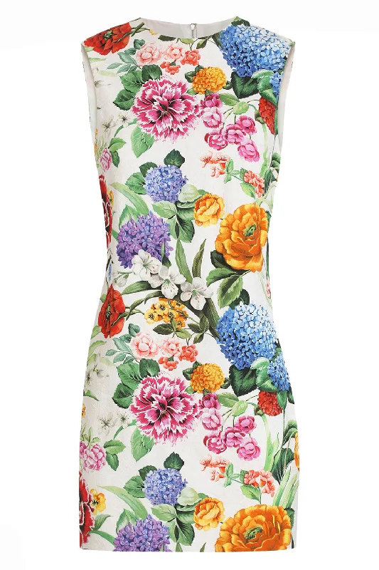 Mix Fiori Shift Dress Tunics New arrival