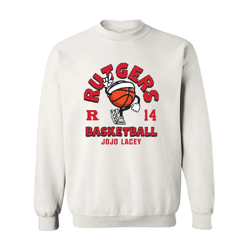 Rutgers - NCAA Women's Basketball : Jojo Lacey - Crewneck Sweatshirt Hoodie with Print Artistic Unique