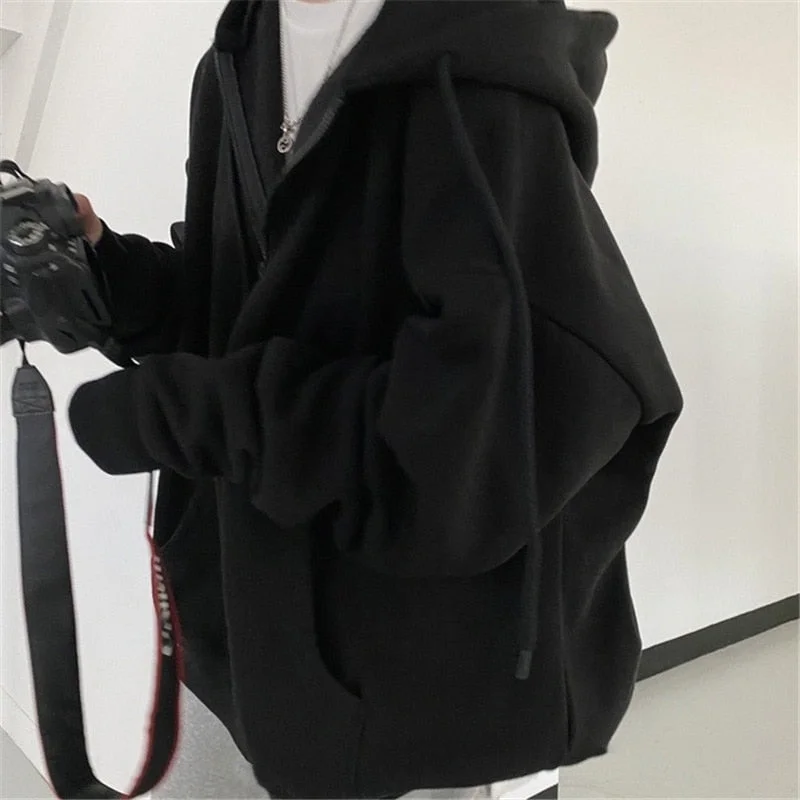 Women Oversized Sweatshirts Hoodie with Lining Warm Insulated