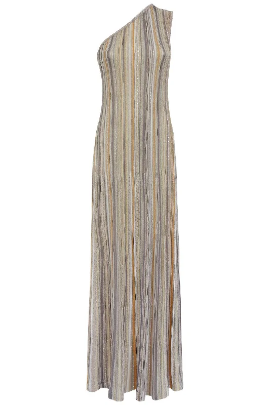 One Shoulder Long Dress Tunics Custom made