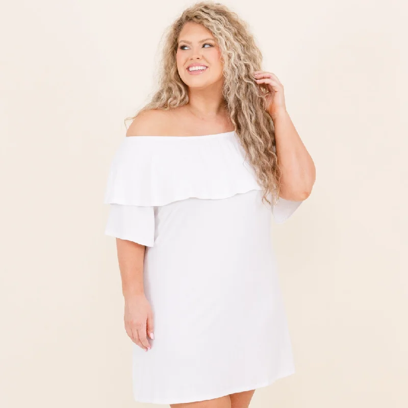 Dance With Me Dress, White Tunics Exclusive limited