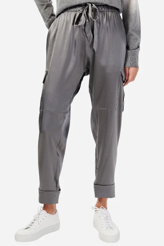 Cami NYC Carmen Cargo Pant in Mockingbird Fashionable Tapered Leg Pants
